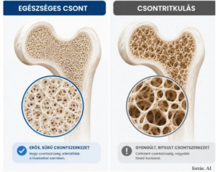 Csontsűrűség mérés új helyen, a szakrendelői épület alagsorában 